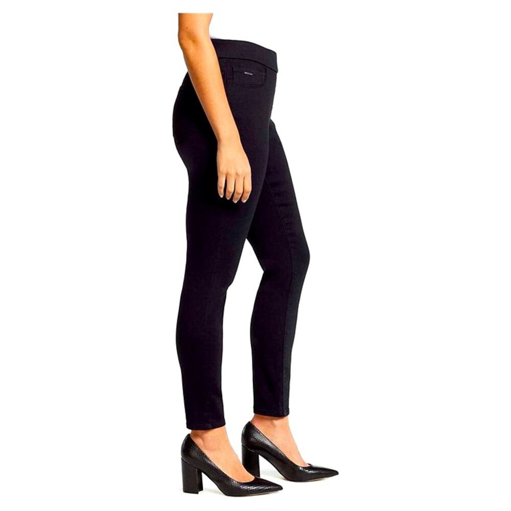 Nine West Black Jeans, Heidi Pull On Skinny, Size 16 NWT